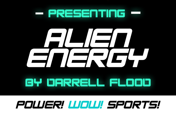 Alien Energy: The Futuristic Font for Modern Designers