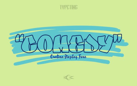 Comedy: A Versatile and Playful Display Font for Cheerful Designs