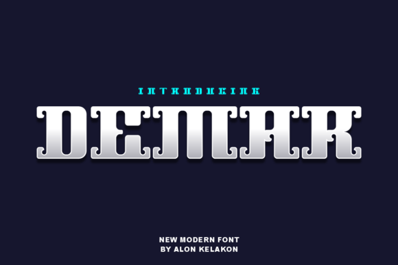Demar: A Display Font That Elevates Your Creative Projects