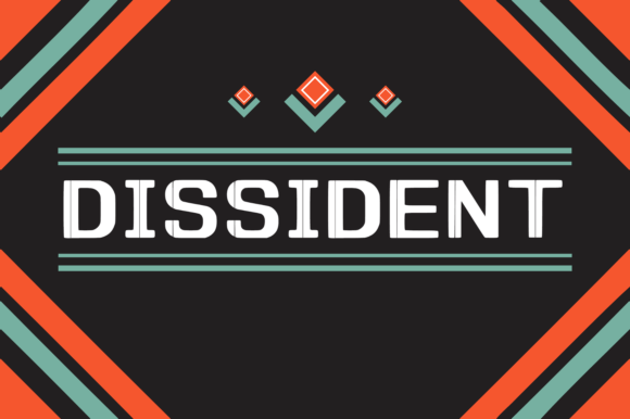 Dissident Font: A Modern Display Type for Trendy Designs