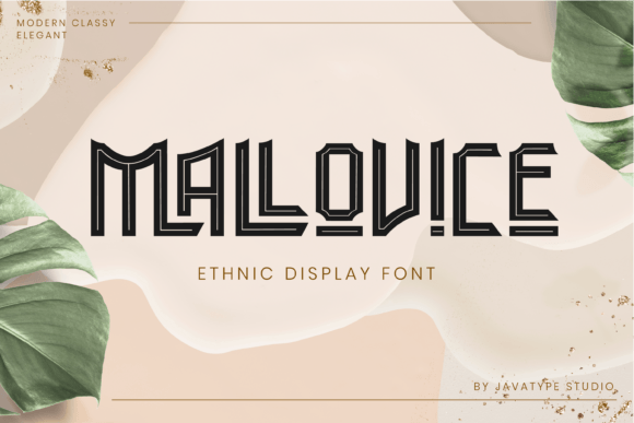 Mallovice: A Bold and Unique Font for Captivating Visuals