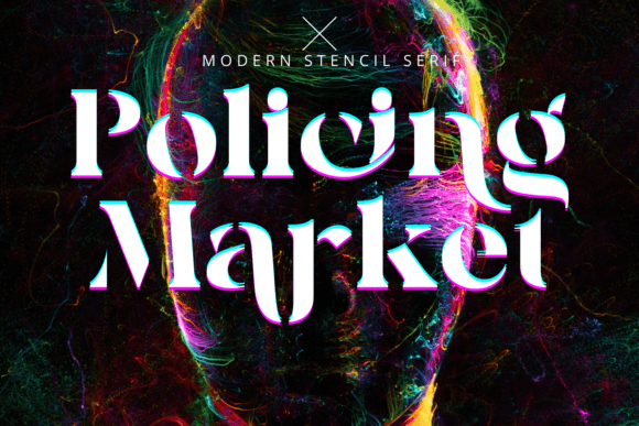 Policing Market: A Modern Display Font for Creative Impact