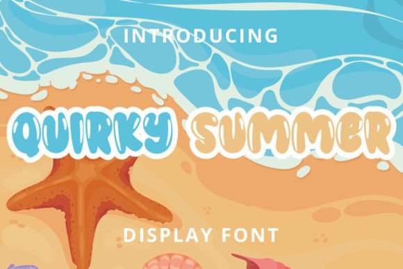 Quirky Summer: A Playful Font with a Purpose