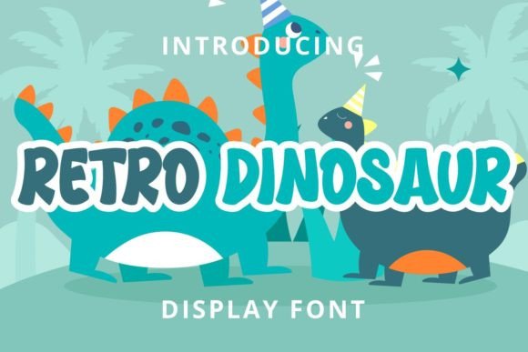 Retro Dinosaur Font: A Nostalgic Addition to Modern Design