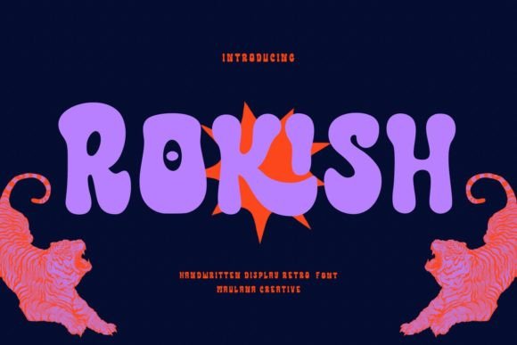 Rokish Font: Add a Retro Groove to Your Projects