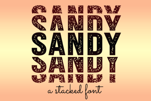 The Versatile Charm of the Sandy Font in Modern Design