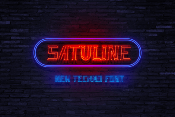 What Is Satuline: A Modern Techno Display Font That Adds Character to Your Designs